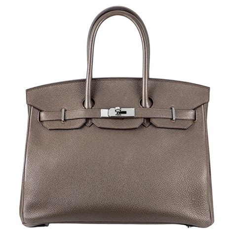 hermes birkin 30 togo gris etain|hermes birkin 35 for sale.